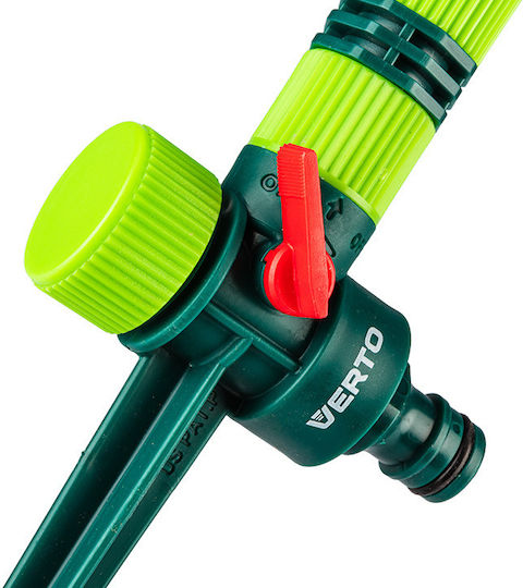 Verto Multifunctional Water Sprinkler Irrigation Nozzle with Maximum Throw Angle 360° Green