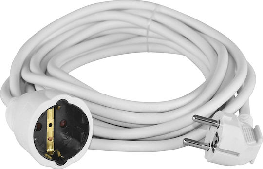 10m Extension Cable Cord 3 x 1.5mm²/10m White