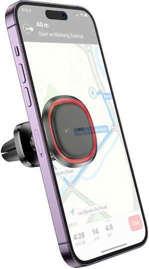 Borofone Car Mobile Mount 4.5" - 7" with Magnet Black