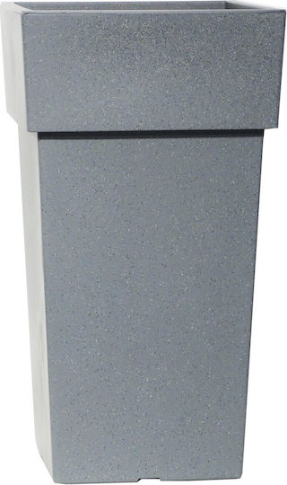 Viomes Linea Саксия Пластмаса Mosaic lava 33x33x60см.