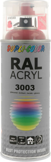 Dupli Color Spray Paint Acrylic with Shiny Effect RAL3003 400ml
