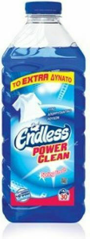 Endless Power Clean Υγρό Απορρυπαντικό Ρούχων με Άρωμα Spring Fresh 1.85lt (30 Μεζούρες)