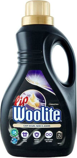 Woolite MixNoir Υγρό Απορρυπαντικό για Μαύρα Ρούχα 1.5lt (25 Μεζούρες)