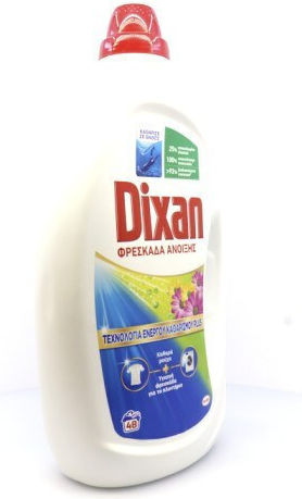 Dixan Φρεσκάδα Υγρό Απορρυπαντικό Ρούχων 2.16lt (48 Μεζούρες)