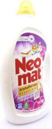 Neomat Aromatherapy Υγρό Απορρυπαντικό Ρούχων με Άρωμα Μαλαισιανή Ορχιδέα 25lt (45 Μεζούρες)