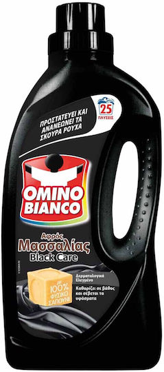 Omino Bianco Υγρό Απορρυπαντικό Μασσαλίας για Μαύρα Ρούχα 1.5lt (25 Μεζούρες)
