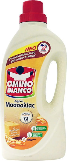 Omino Bianco Liquid Detergent Marseille for Woolen & Sensitive Clothes (37 Measuring Cups)