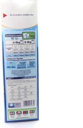 Dixan Φρεσκάδα Απορρυπαντικό Ρούχων σε Σκόνη 3.4kg (68 Μεζούρες)