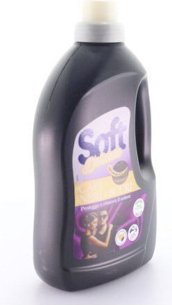 Soft Υγρό Απορρυπαντικό για Μαύρα Ρούχα 1lt (16 Μεζούρες)