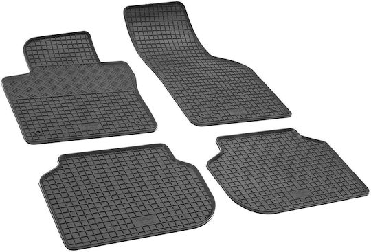 Rigum Set of Front and Rear Mats 4pcs for Volkswagen Jetta 2011+ Black