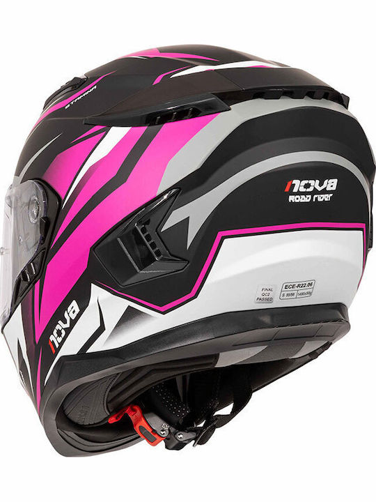 Nova Roadrider Full Face με Sun Visor ECE 22.06 Nova Roadrider Full Face με Sun Visor ECE 22.06