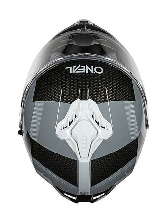 O'Neal Challenger Loop V.26 Black/Grey Motorcycle Helmet Full Face ECE 22.06 with Sunvisor
