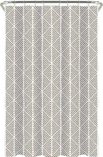 General Trade Shower Curtain Fabric 180x200cm Capuccino