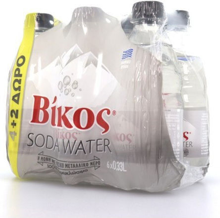 Vikos Soda with Carbonation in Bottle 6x330ml
