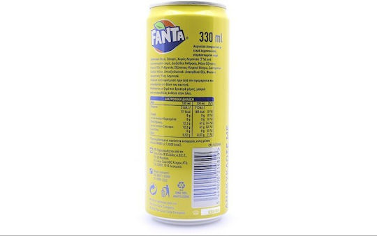 Fanta Лимонада с Газировка в Кутия 330мл