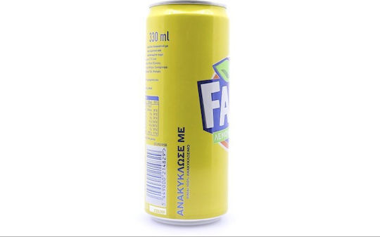 Fanta Λεμονάδα με Ανθρακικό σε Κουτί 4x330ml