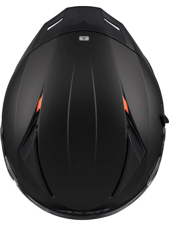 Axxis Panther Black Matt A1 Motorcycle Helmet Full Face ECE 22.06 with Sunvisor