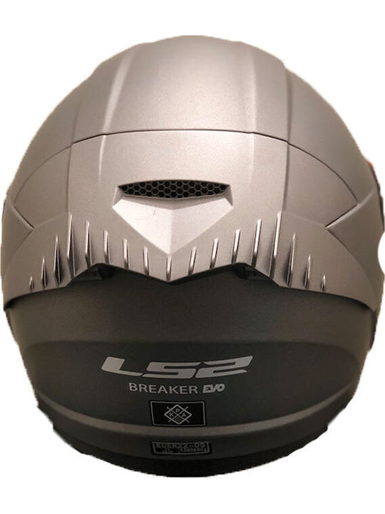 LS2 FF391 Breaker Evo Matt Titanium Κράνος Μηχανής Full Face
