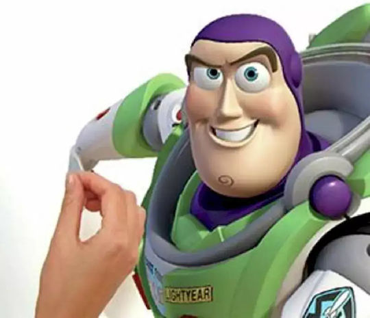 Παιδικό Διακοσμητικό Αυτοκόλλητο Τοίχου Pixar Buzz Lightyear 23091