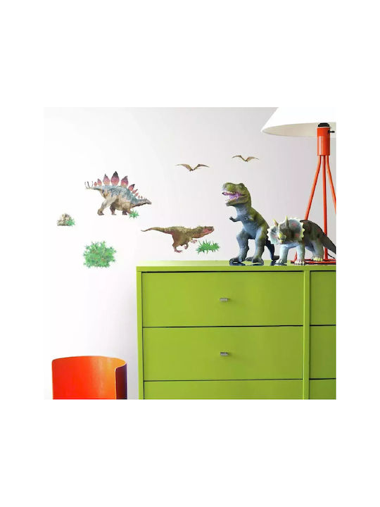 RoomMates Decor Kids Wall Sticker Dinosaurs 5x4.5cm 25pcs
