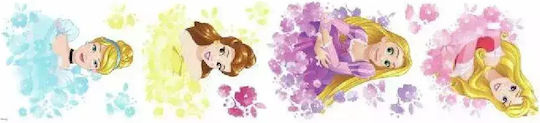 RoomMates Decor Παιδικό Διακοσμητικό Αυτοκόλλητο Τοίχου Disney Princess Floral