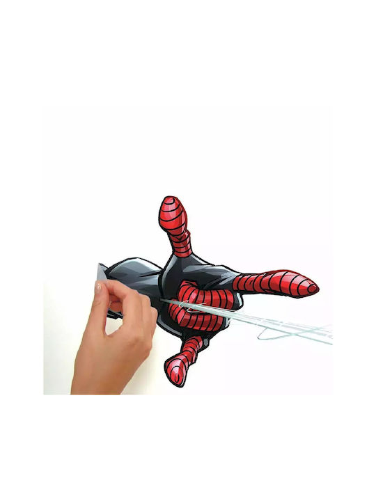 RoomMates Decor Детска стикерна за стена Стена Giant Spider Man Miles Morales