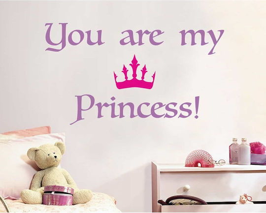 Ango Autocolant Decorativ pentru Copii Perete Princess 125x140buc 5buc