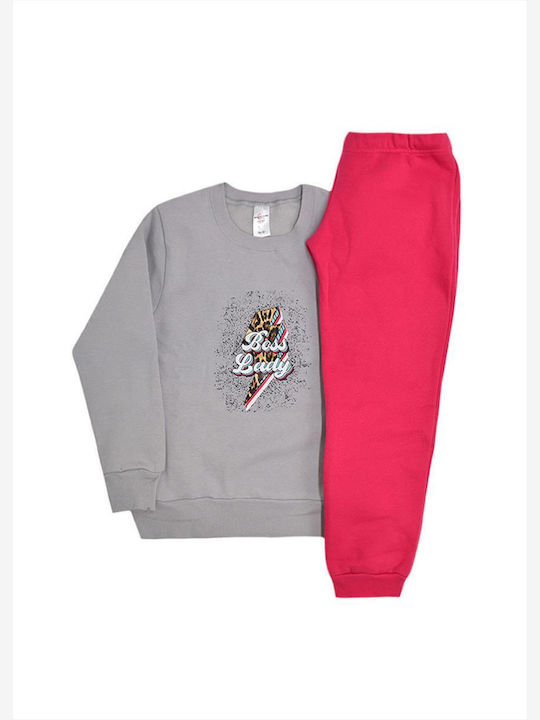 Kinder Sweatpants Set - Jogginganzug Grey 2Stück
