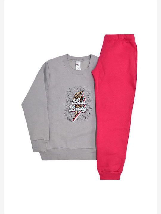 Kinder Sweatpants Set - Jogginganzug Grey 2Stück