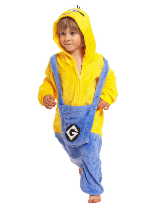 Παιδική Πιτζάμα Ολόσωμη Yellow