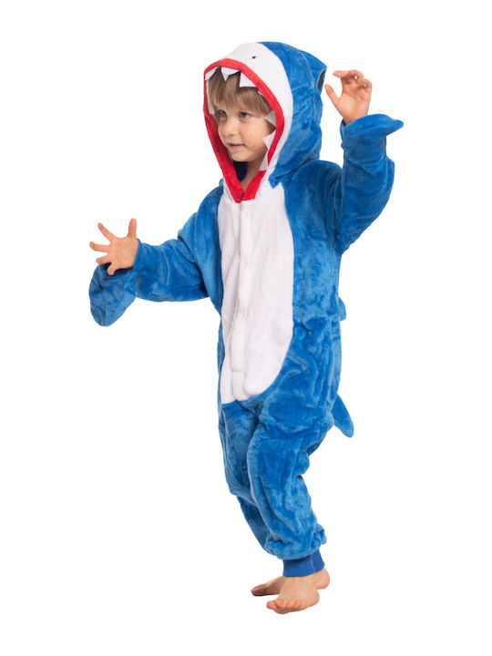 Kinder Einteiliger Schlafanzug Blue