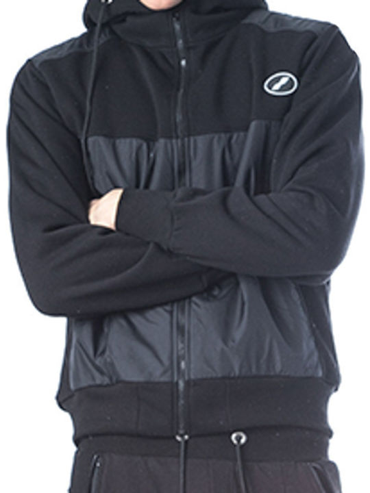 202503 Sweatshirt für Herren mit Kapuze Schwarze