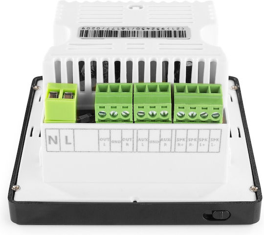 Eingebauter Audio-Verstärker Powerline A50b 20w Rms Bluetooth Usb Sd Schwarze Power Dynamics