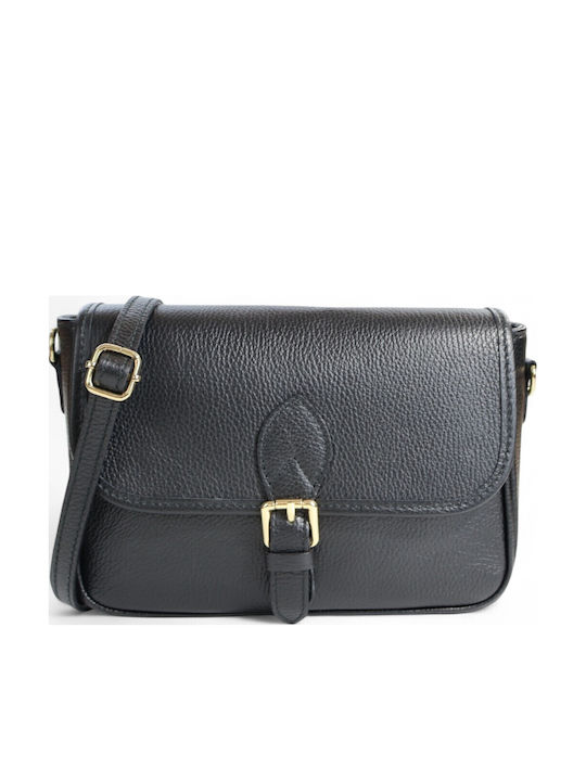 Leather Women's Bag Crossbody Black