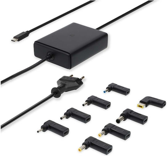 Nedis 100w Gan Usb-c Charger Notebook Tablet Smartphone Ultra Fast Black
