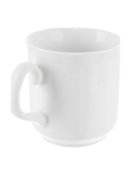 Orion Κούπα από Πορσελάνη Λευκή 400ml