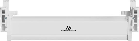 Maclean MC-106 W Drawer Cable Organizer System Under Desk Maximum Load 5 Kg White