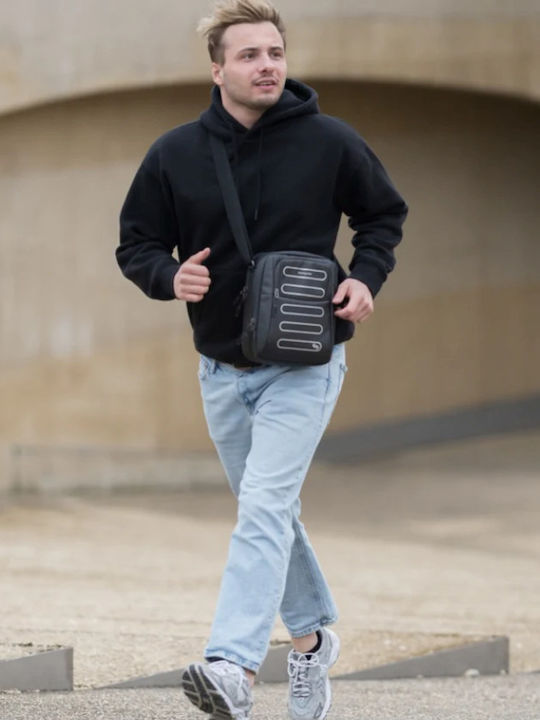 Herrentasche Sling Schwarz