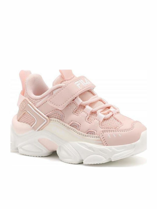 Kids Sneakers with Scratch Pink
