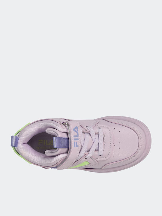Memory Ayo Kids Sneakers with Scratch Purple