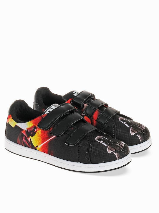 Kids Sneakers with Scratch Black