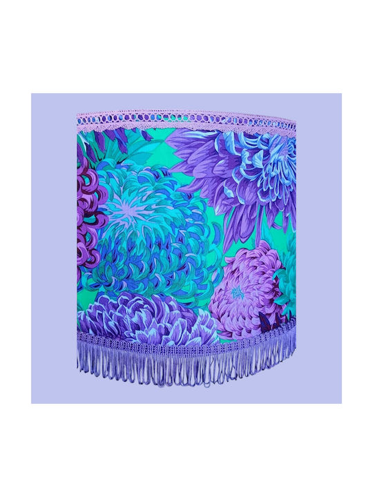 Oxygen Kids Single Ceiling Light E27 Purple 35x20cm