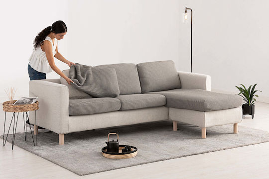 Sofazip Husă Elastică Scaun Brown 65εκ. 1buc SZCUSHMAR