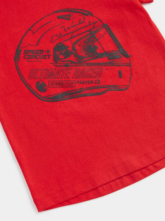 Set Kinder-T-Shirts Rot
