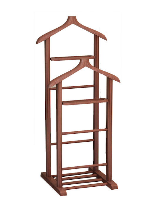 Aithrio Cuier de podea din Lemn Maro 33.5x120x120cm