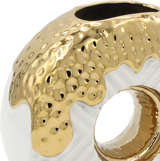 Keskor Βάζο Κεραμικό Λευκό 18x6xΥ18cm Keskor Βάζο Κεραμικό Λευκό 18x6xΥ18cm