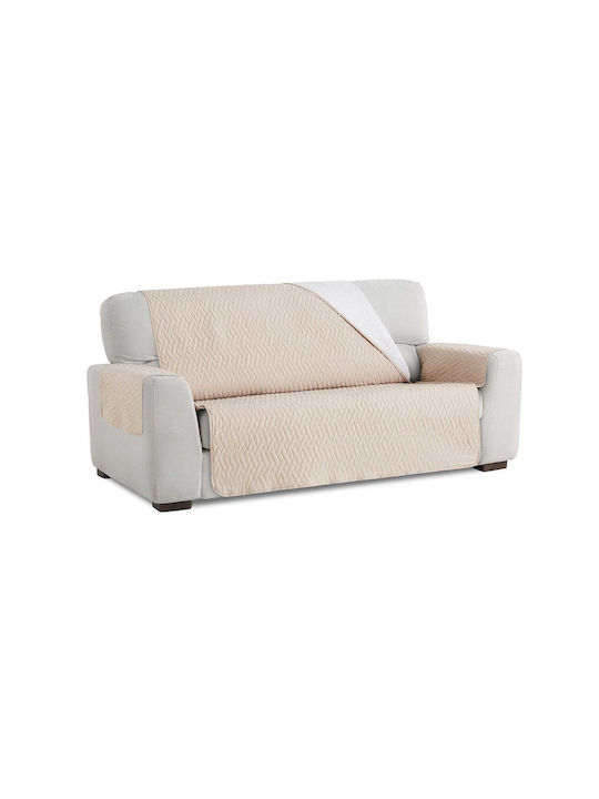 Sofazip Αδιάβροχο Ελαστικό Κάλυμμα Πολυθρόνας Beige 55εκ.