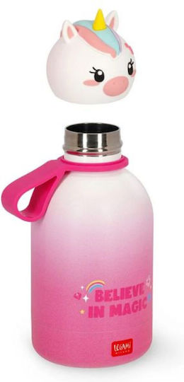 Legami Milano Kids Water Bottle Thermos Unicorn Stainless Steel Kids Bottle 310ml