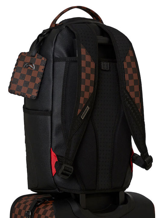 Sprayground Dose Check Deux Valiză De Călătorie De Cabină Neagră Cu 4 Roți Înălțime 22 Cm