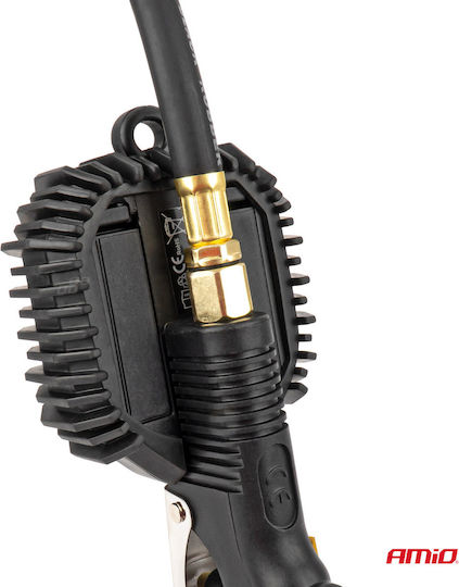 AMiO Digital Air Pressure Gauge with Tyre Inflator Pistol 16bar 04483